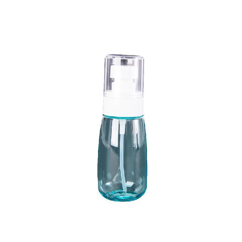 10pcs Portable Travel Emulsion Dispenser Bottle Press Pump Refillable Containers - Pink-100ml