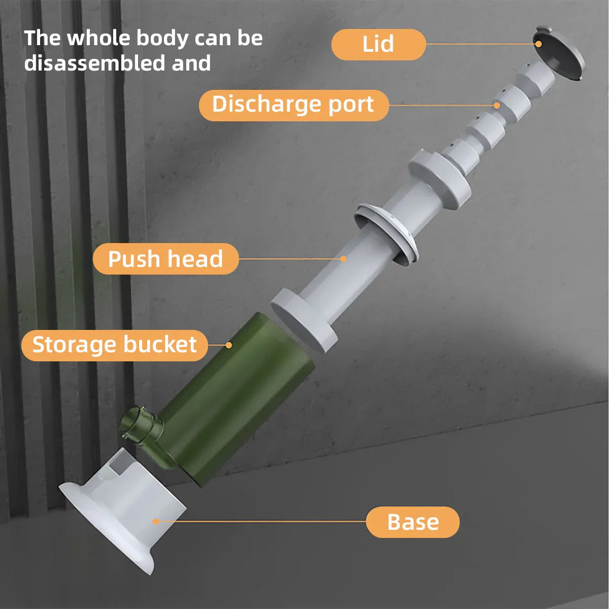 Manual Sausage Stuffer Home Kitchen Meat Filler Tool Sausage Maker Machine - Green
