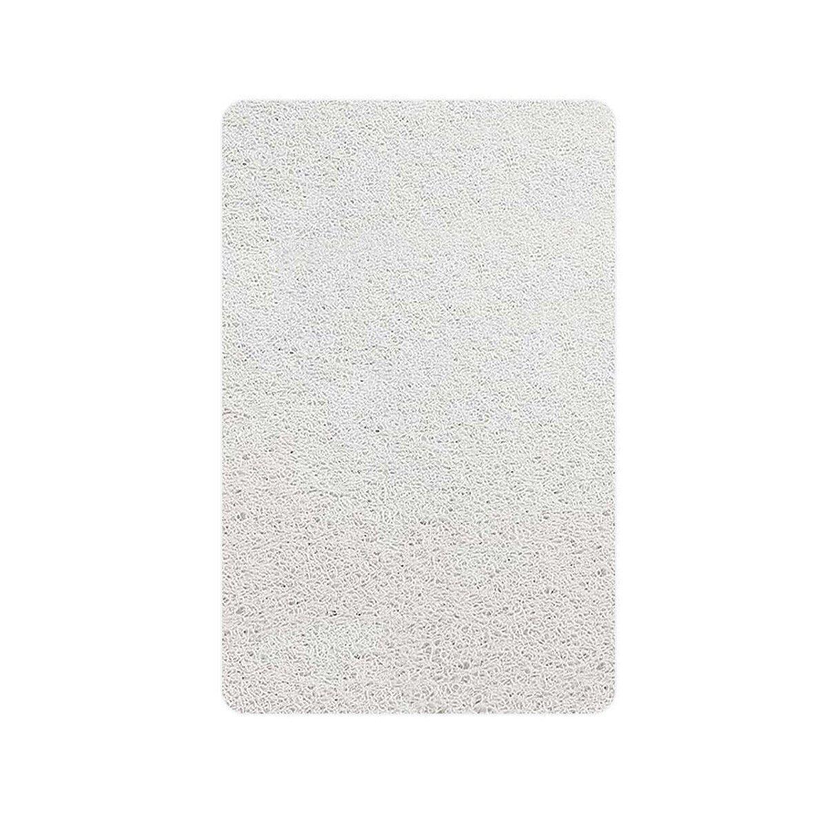 Waterproof Non-Slip Bathroom Shower Mat Anti-Slip Rug Toilet Floor Mat Washable - Cream-43*75cm