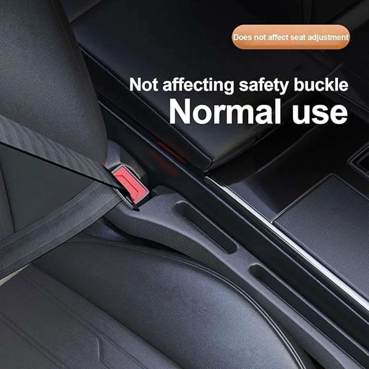 2pcs Car Seat Seam Plugs Universal Anti-Drop Seat Gap Filler For Car Interior