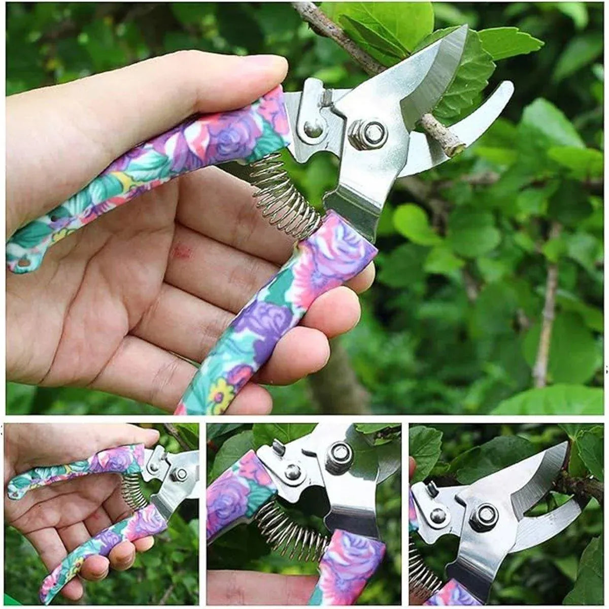 5/10PCS Garden Tools Planting Weeding Watering Flower Bonsai Shovel Hand Tools - 5pcs