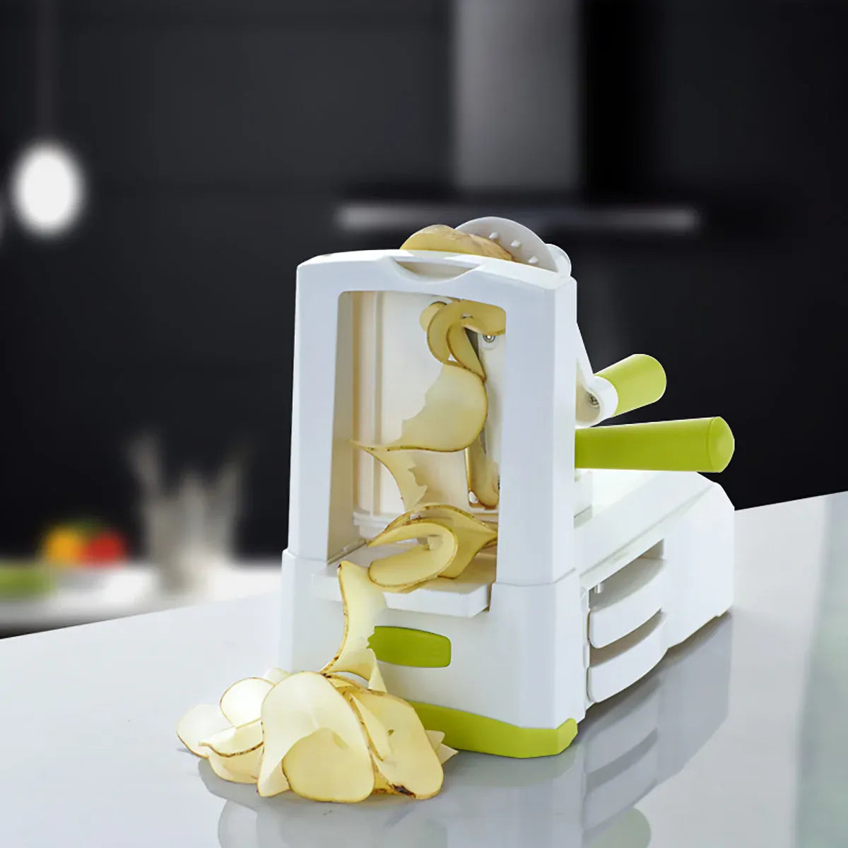 Multi Functional Manual Vegetable Cutter Shredded Kitchen Hand Cranking Grater