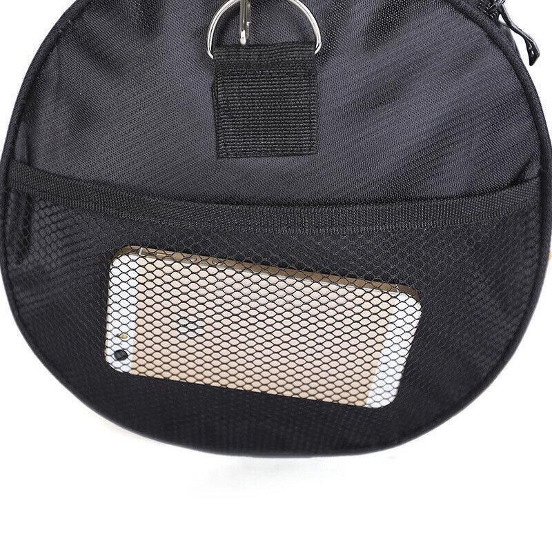 Gym Duffle Bag Waterproof Taekwondo Travel Duffel Bag Outdoor Large Size Black - Black+Gold