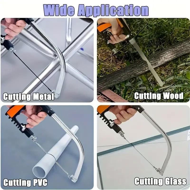 12PCS Mini Hand Saw Multifunction Tool Set for Wood Tile and Plastic Cutting