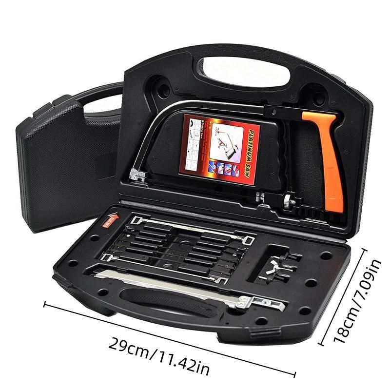 12PCS Mini Hand Saw Multifunction Tool Set for Wood Tile and Plastic Cutting