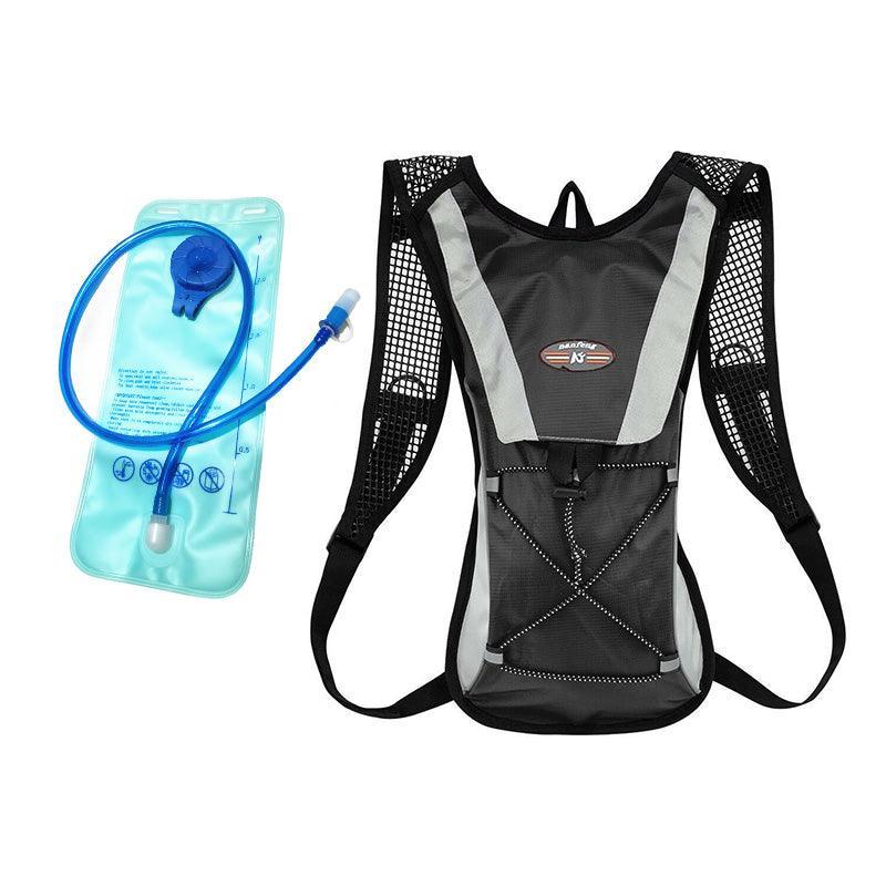 Hydration Pack Backpack Bag with 2L Water Bladder for Hiking Camping Cycling Running - Green