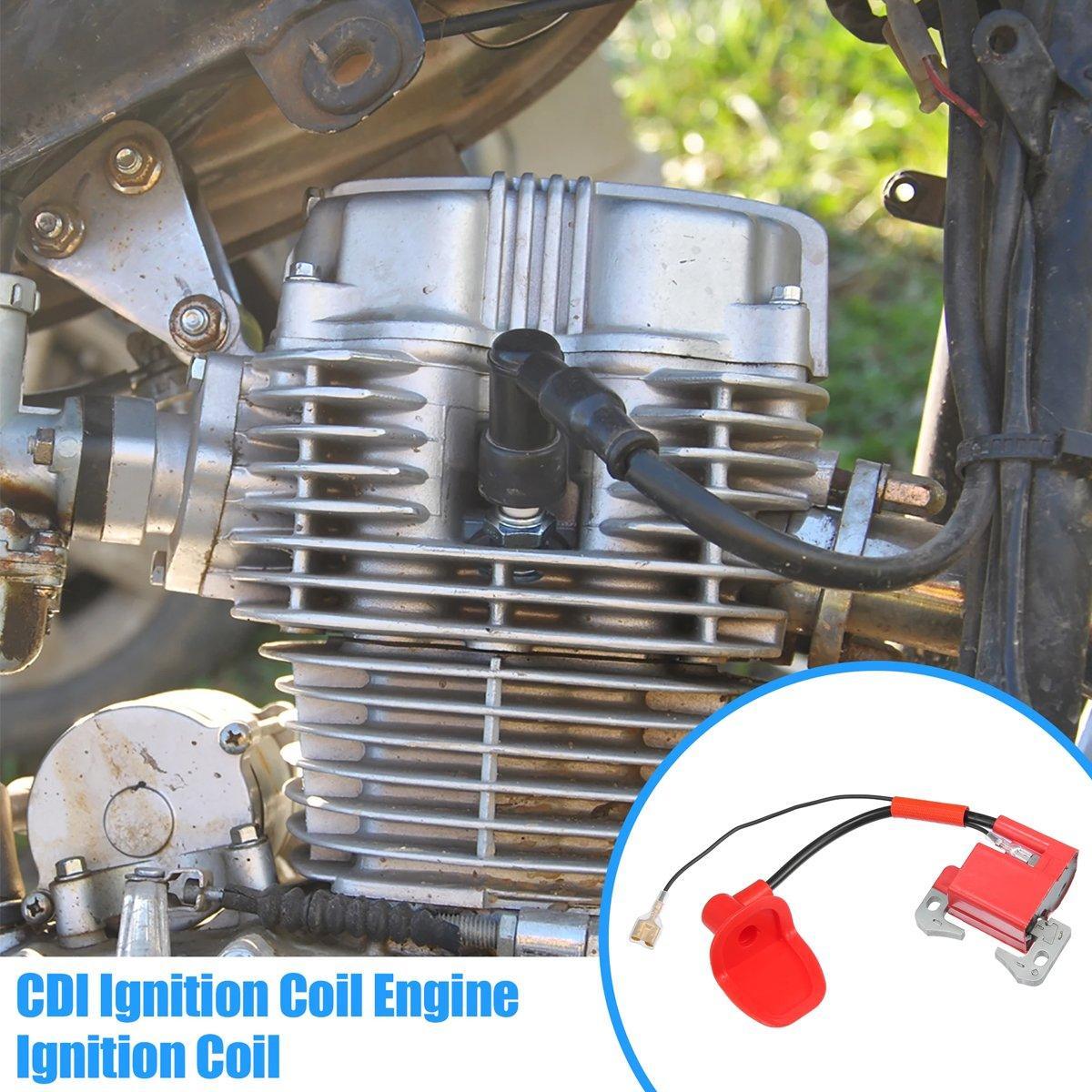 High Voltage Red Ignition Coil Pack for 47cc 49cc Dirt Bike ATV Mini Moto