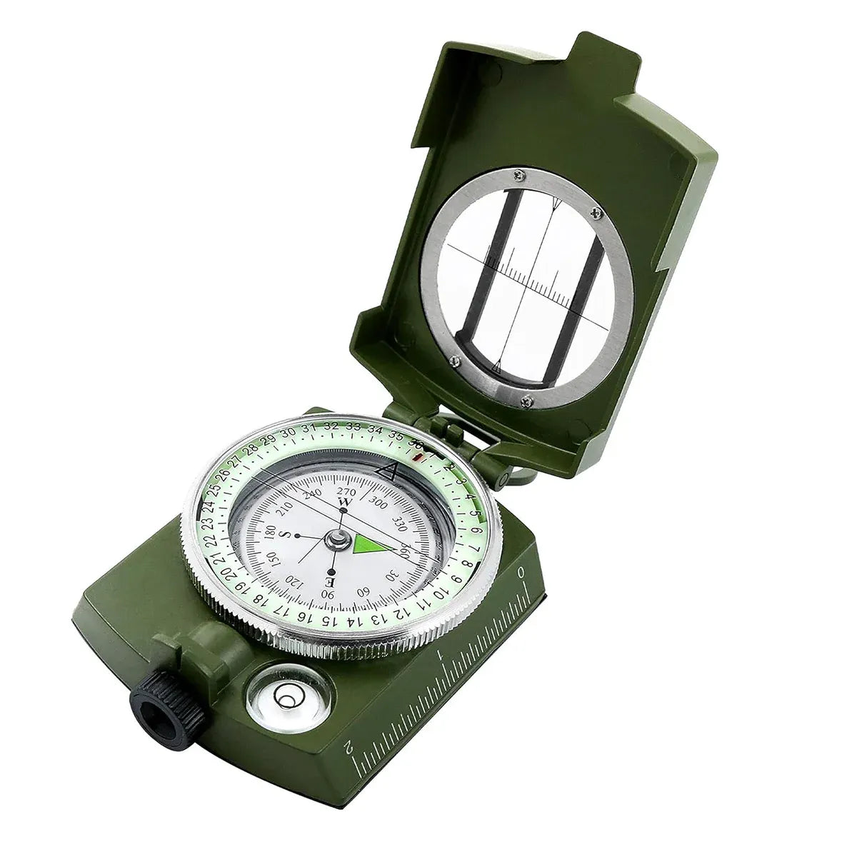 Multi-Function High Precision Compass Durable Luminous for Outdoor Hiking Camping