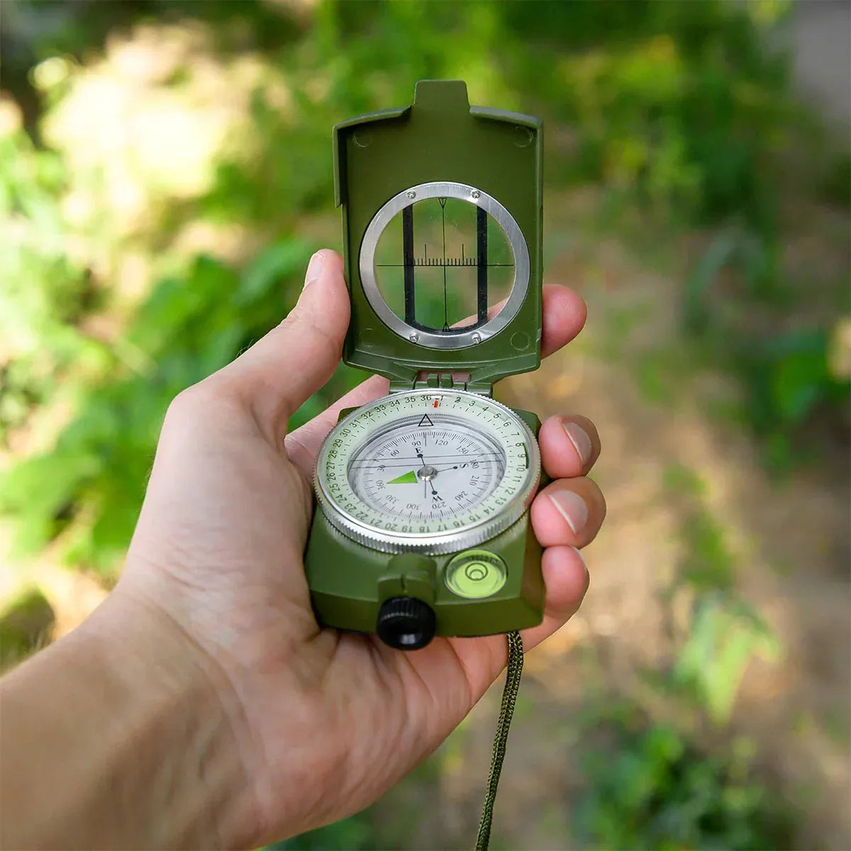 Multi-Function High Precision Compass Durable Luminous for Outdoor Hiking Camping
