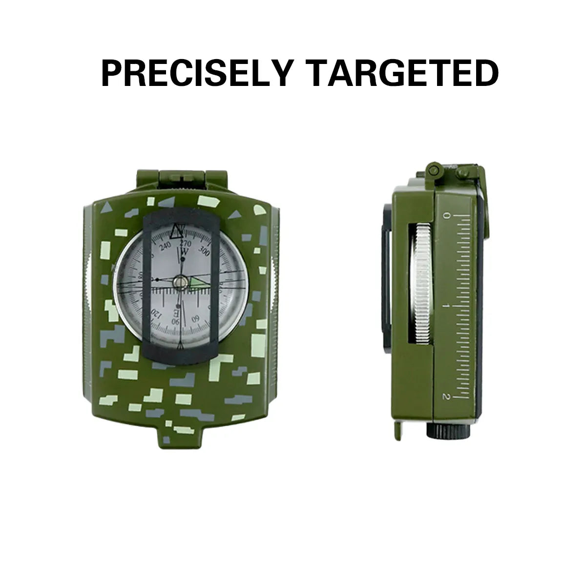 Multi-Function High Precision Compass Durable Luminous for Outdoor Hiking Camping