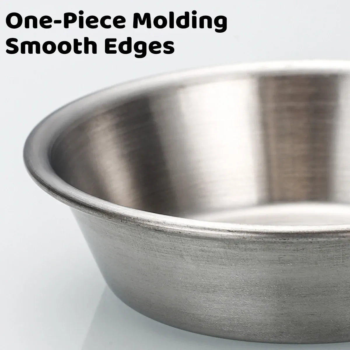 16PCS Stainless Steel Dip Dishes 10cm Small Bowls Condiment for Sushi Party