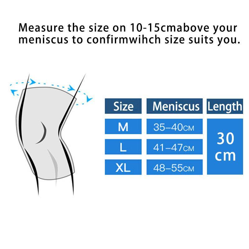 Adjustable Double Metal And Hinged Knee Brace Support Protection Arthritis Sport - L