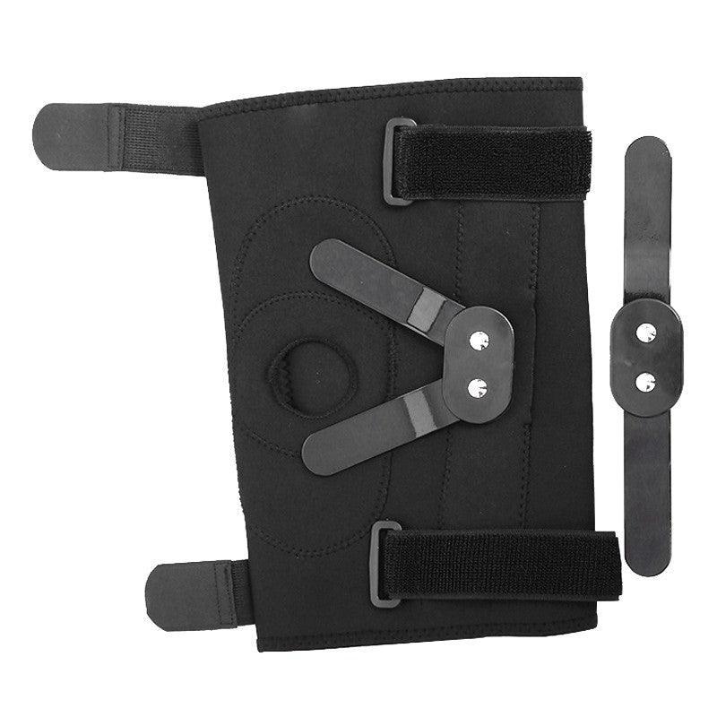 Adjustable Double Metal And Hinged Knee Brace Support Protection Arthritis Sport - L