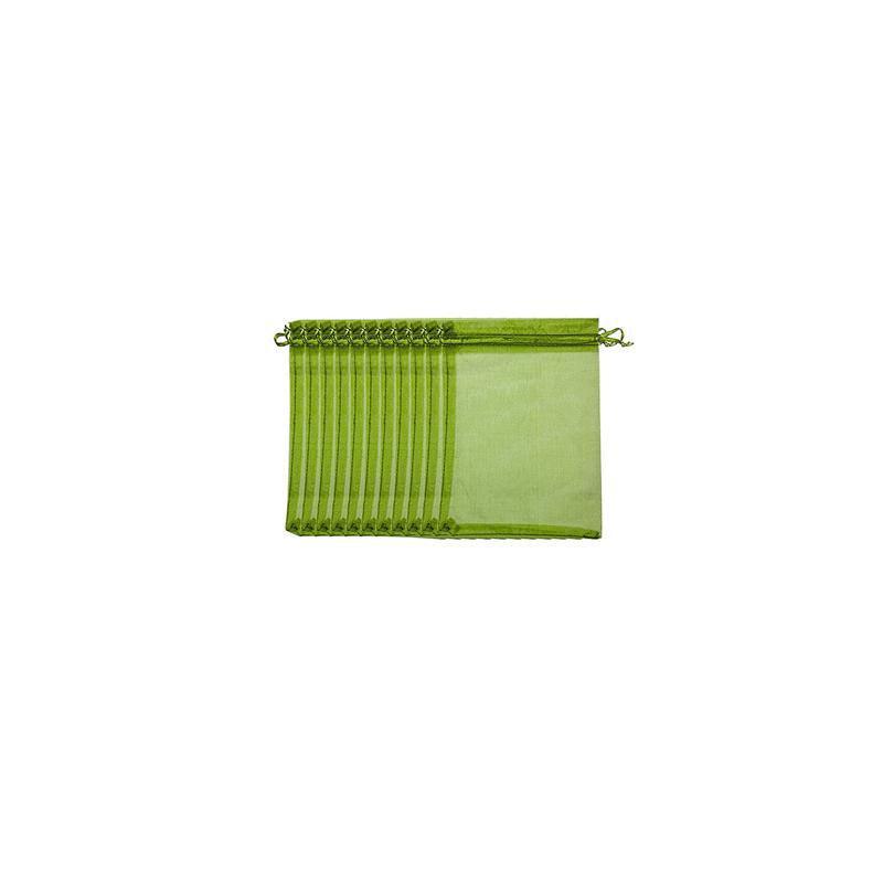 50/100PCS Garden Fruit Protection Net Bags Insect Proof Drawstring Mesh Organza - 50Pcs 17x23cm