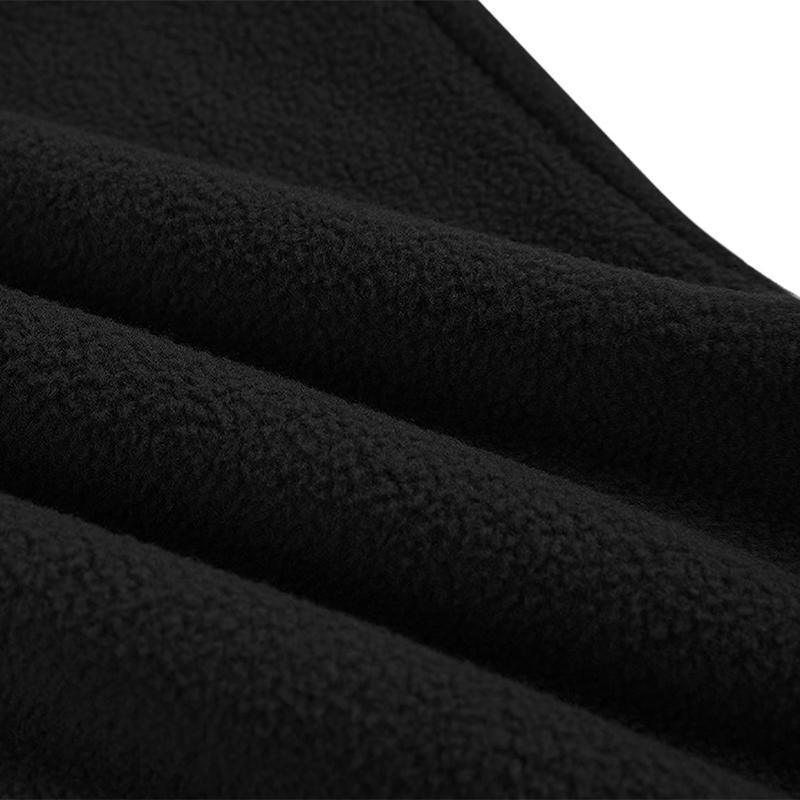Dog Puppy Hoodies Jacket Solid Coat Pet Winter Soft Warm Clothes S-5XL Black - 2XL