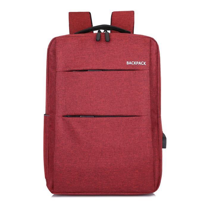 Waterproof Laptop Backpack Bag for Men Women School Travel Business Use - Blue 1 Zipper