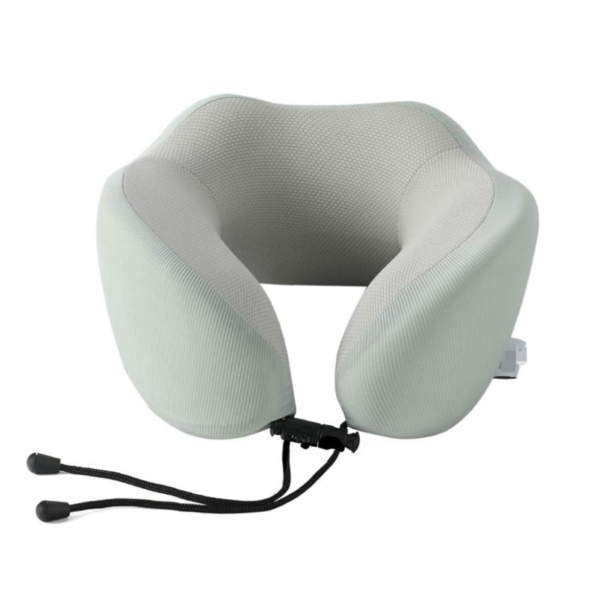 Memory Foam U Shaped Neck Pillow Travel Portable Office Nap Support Pillow - Black