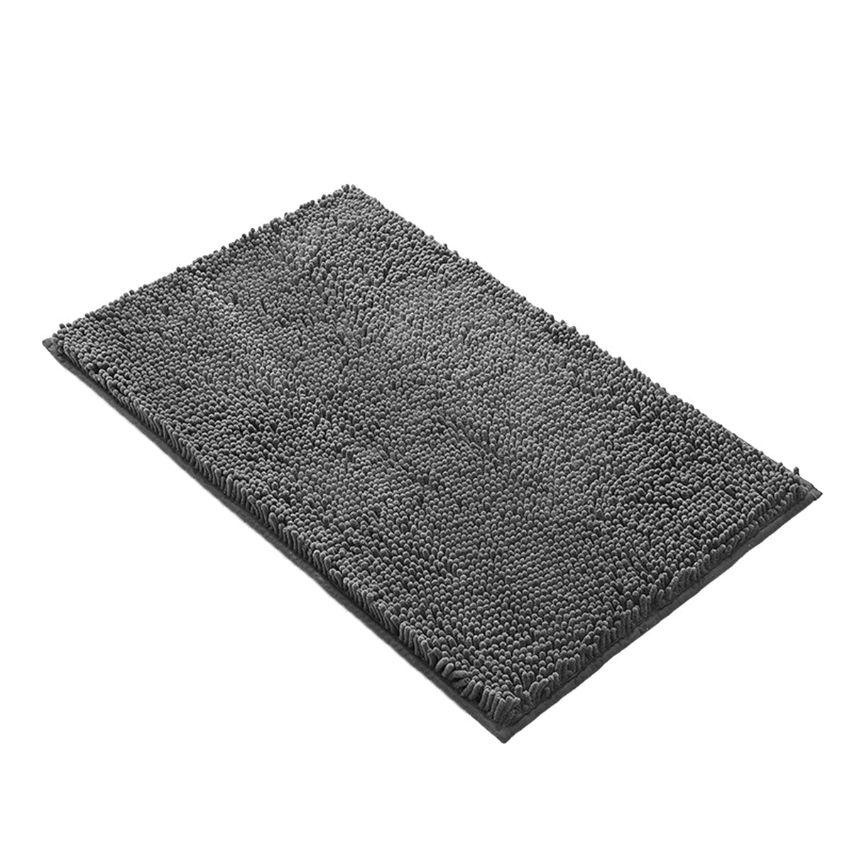 Anti-Slip Bathroom Mat Water-Absorbing Floor Mat Foot Mat Non-Slip Door Mat - Dark Grey