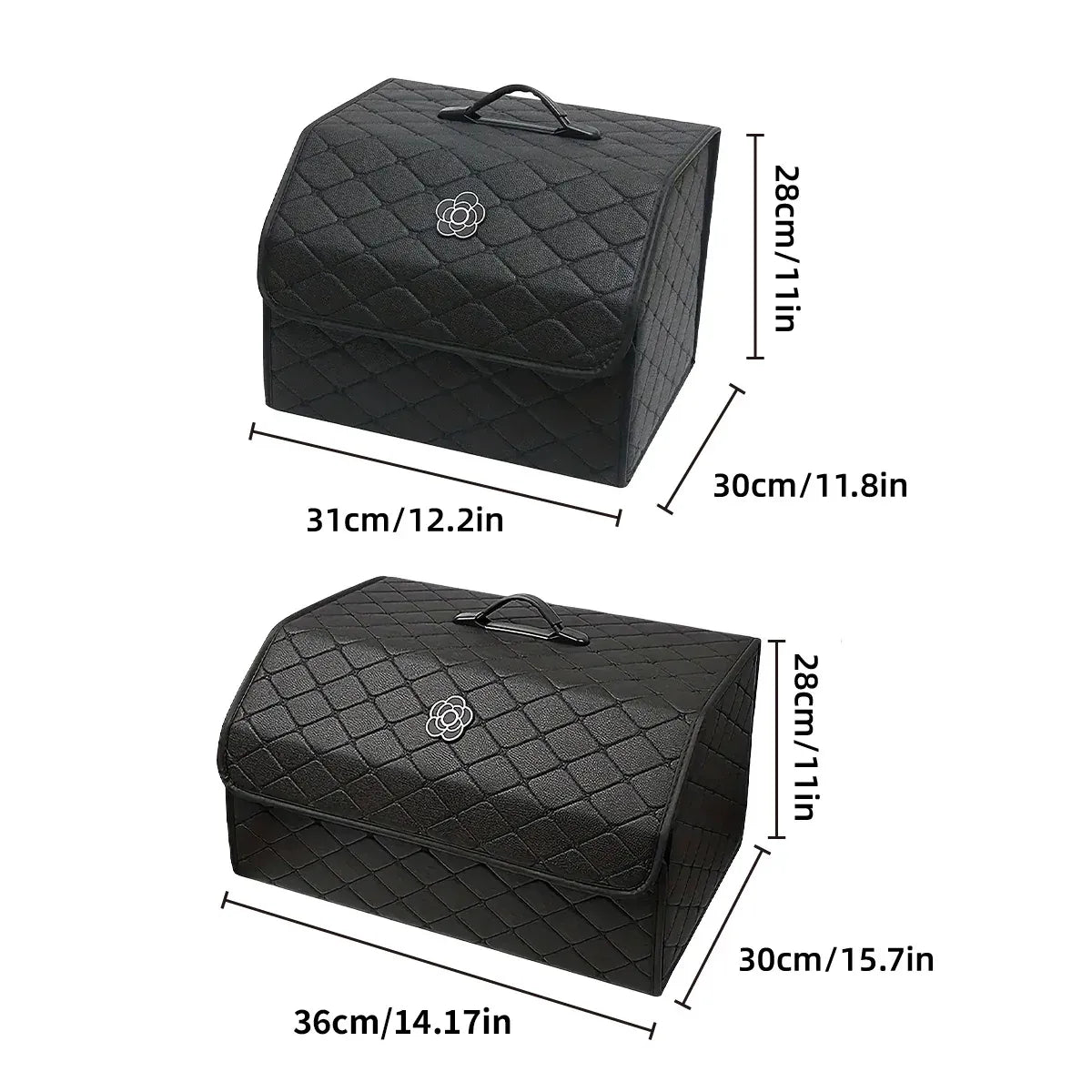 Multifunctional Car Boot Organiser Storage Bag for Easy Vehicle Organization - Large
