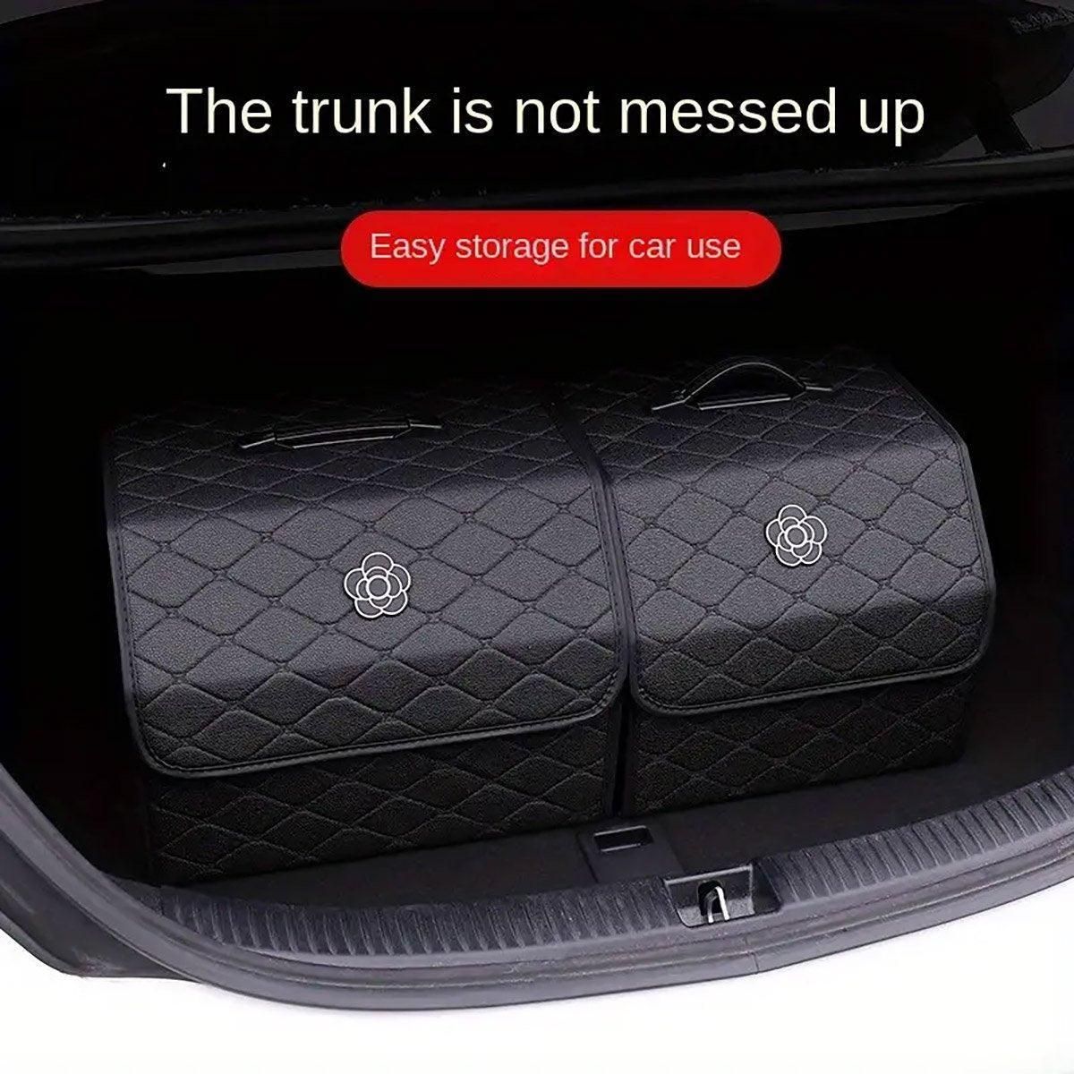 Multifunctional Car Boot Organiser Storage Bag for Easy Vehicle Organization - Large