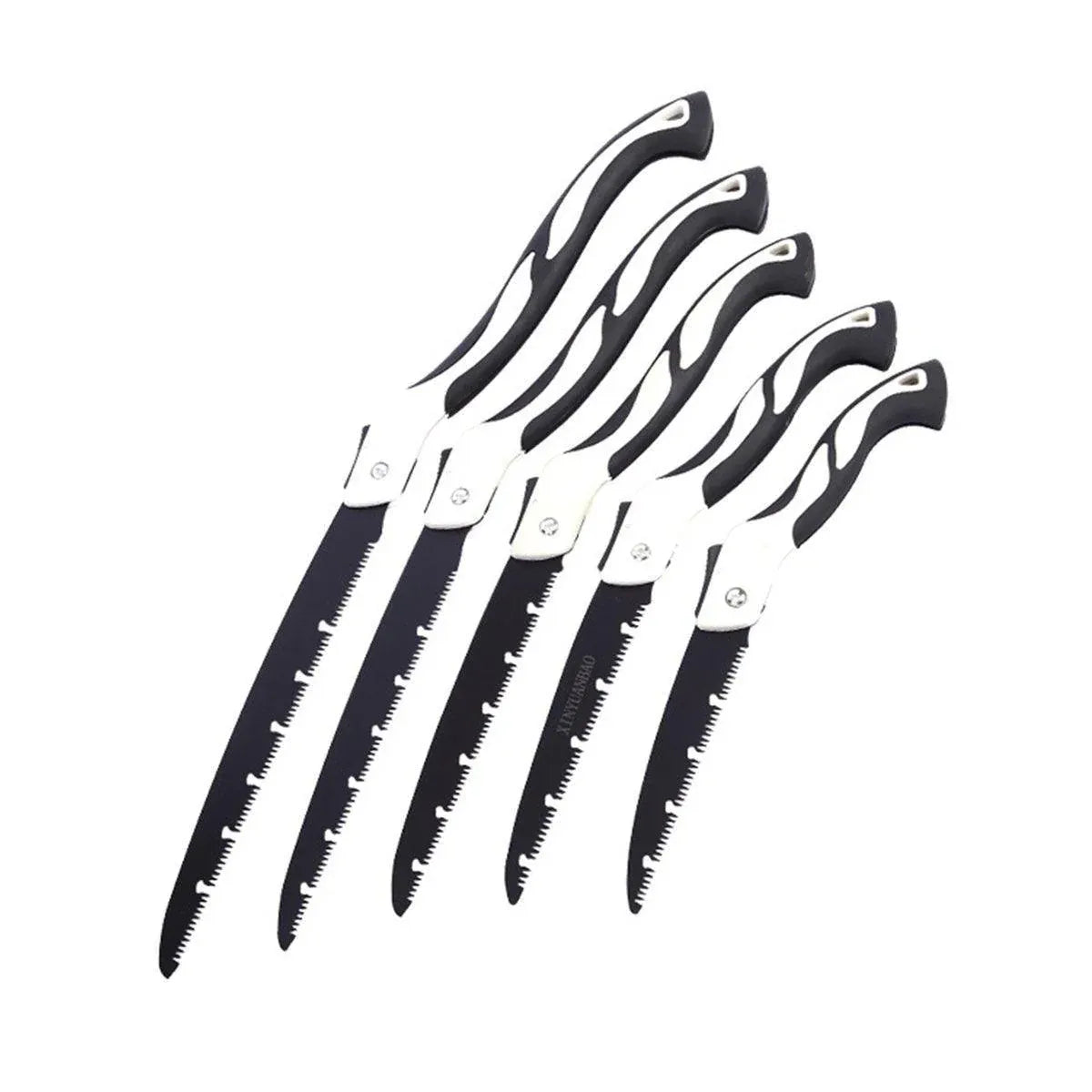 Folding Outdoor Hand Saw Portable Quick Cutting Pruning Garden Tree Logging Tool - 350mm