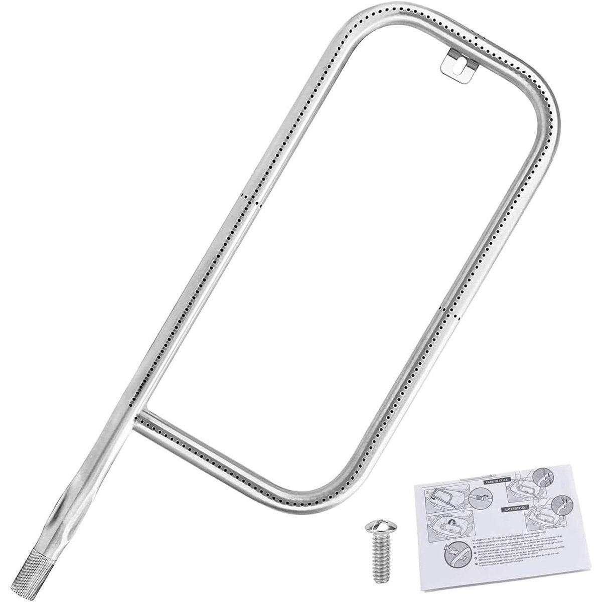 For Weber Q200 Q220 Q2000 Q2200 Stainless Steel Grill Burner Tube With Screw