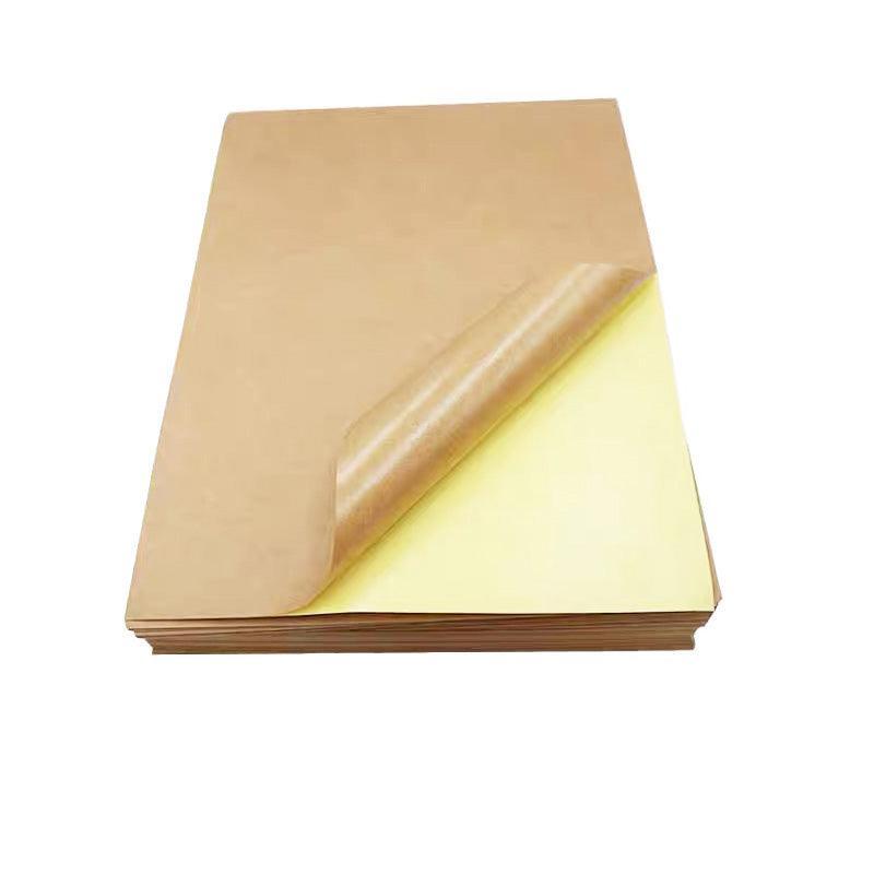 A4 Self Adhesive Sticker Paper Sheet Label Laser Inkjet Print Mailing Address - White Matte 2x6 *100 PCS
