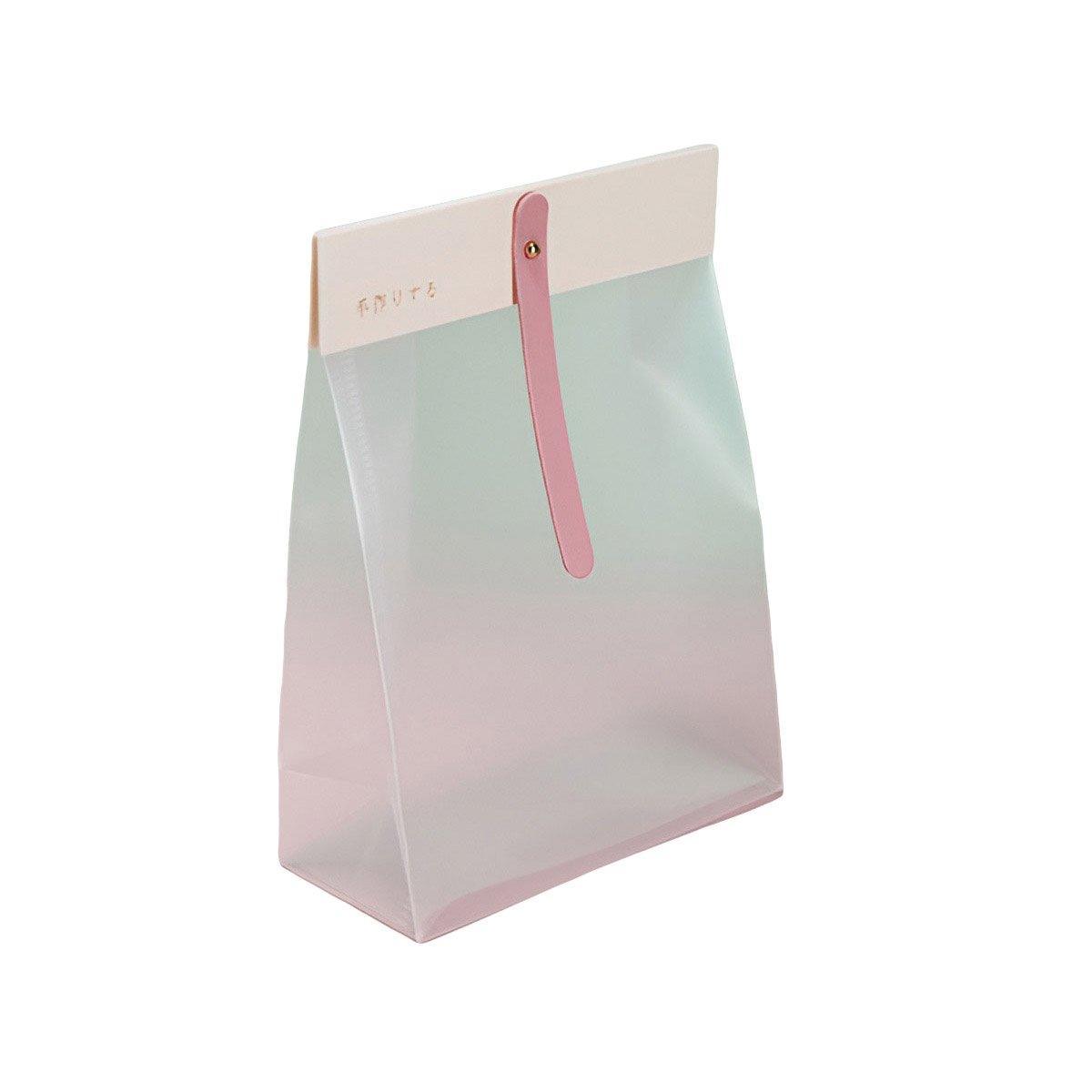 50pcs Transparent Snack Bags Biscuit Candy Bags Resealable Food Packaging - Orange