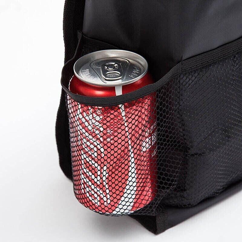 Vehicle Seat Back Organiser Insulated Storage Bag with Mesh Pockets for Travel Use