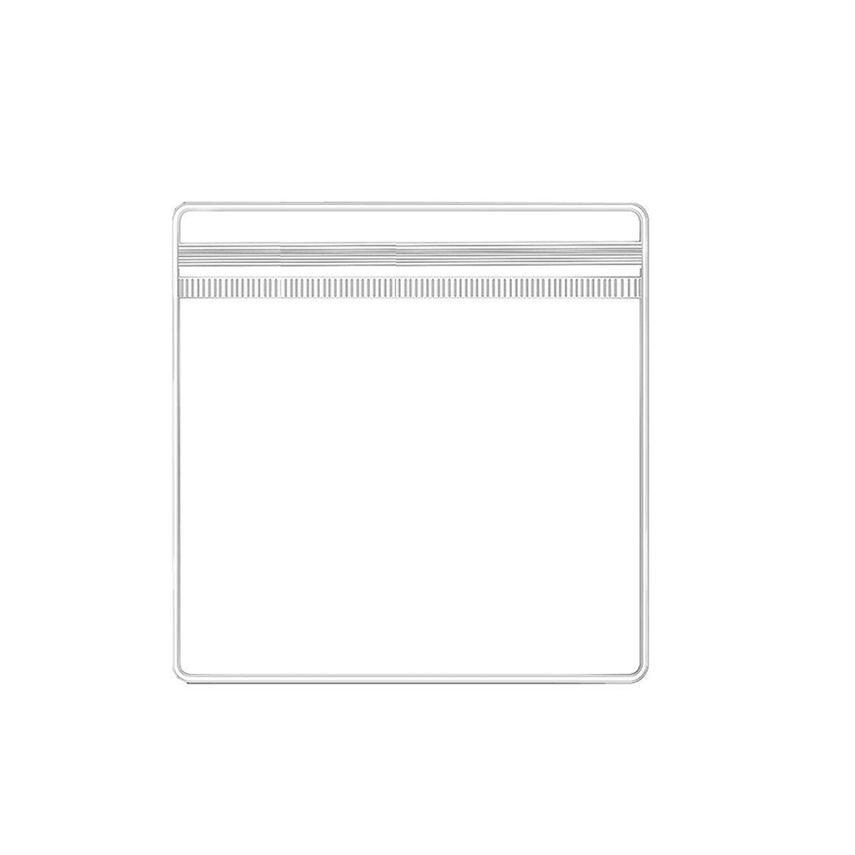 100pcs PVC Self-Sealing Jewelry Bags Anti-Oxidation Storage Dustproof Bags - 10*15cm