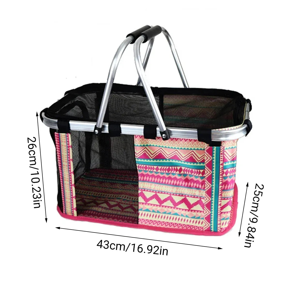 Pet Outdoor Carrying Baskets Portable Cat Dog Travel Bags Pet Carrier Breathable - Blue