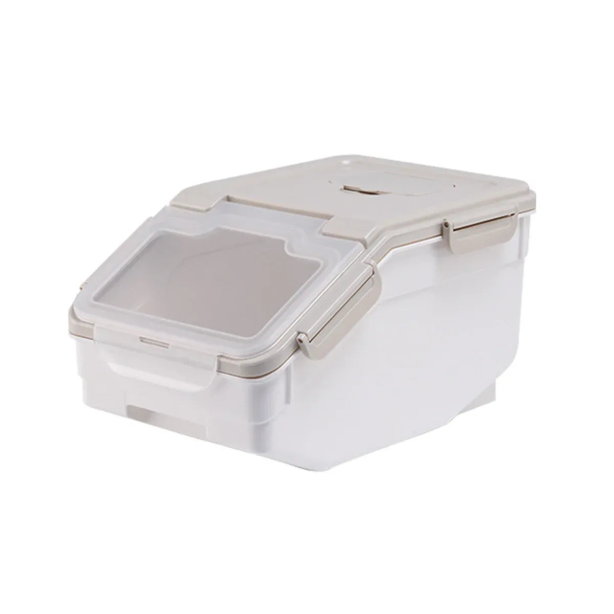 Large Capacity Cat Food Storage Bin Airtight Moisture Proof For Indoor Pet Use