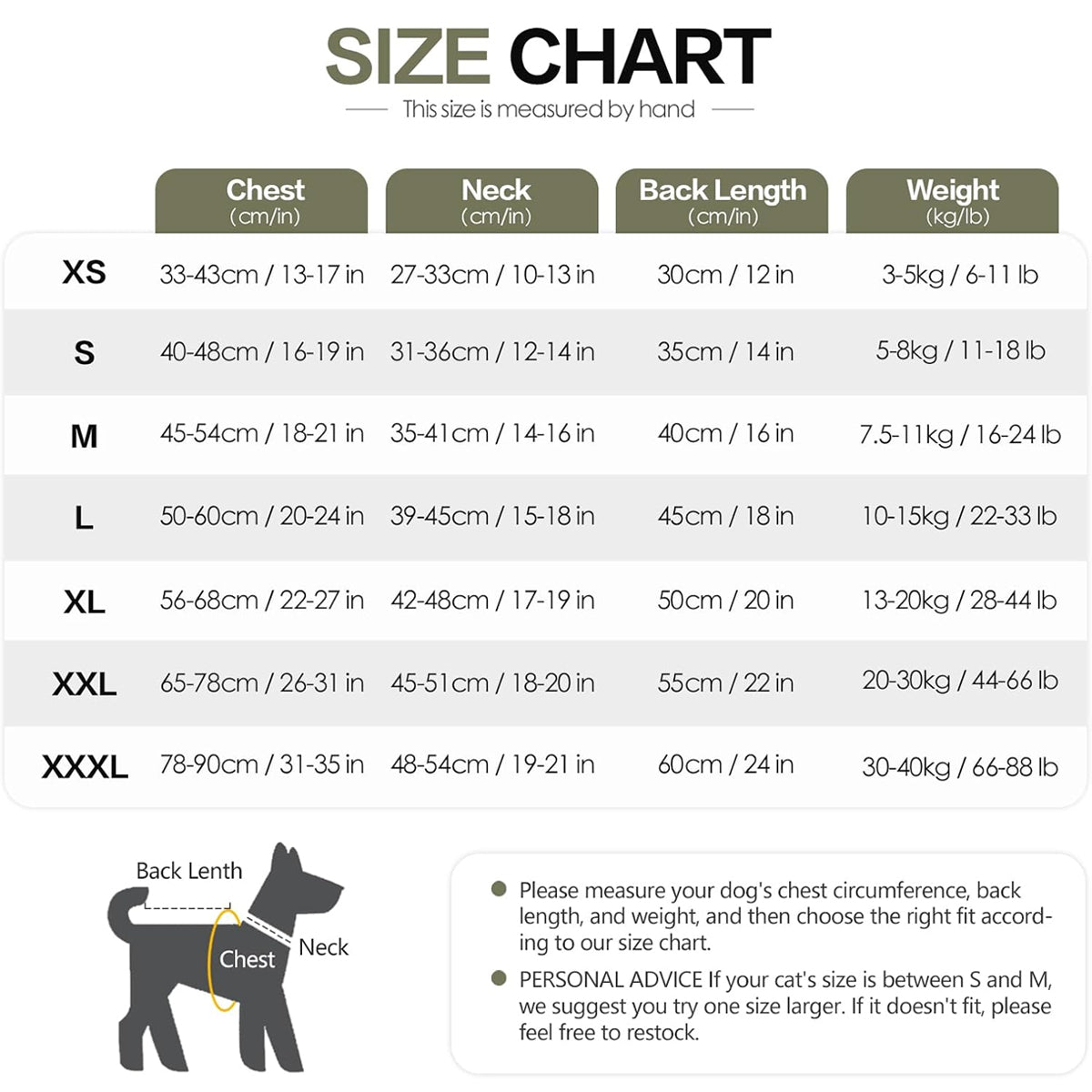 Calming Dog Vest for Stress Relief Travel Thunder Wrap Jacket for Medium Large Dogs - S
