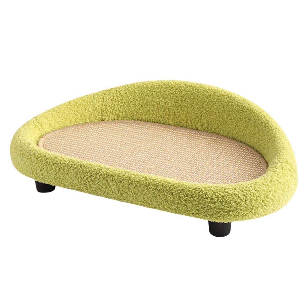 Large Cat Scratching Board Sofa Scratch Resistant Nest for Cats and Kittens - Brown