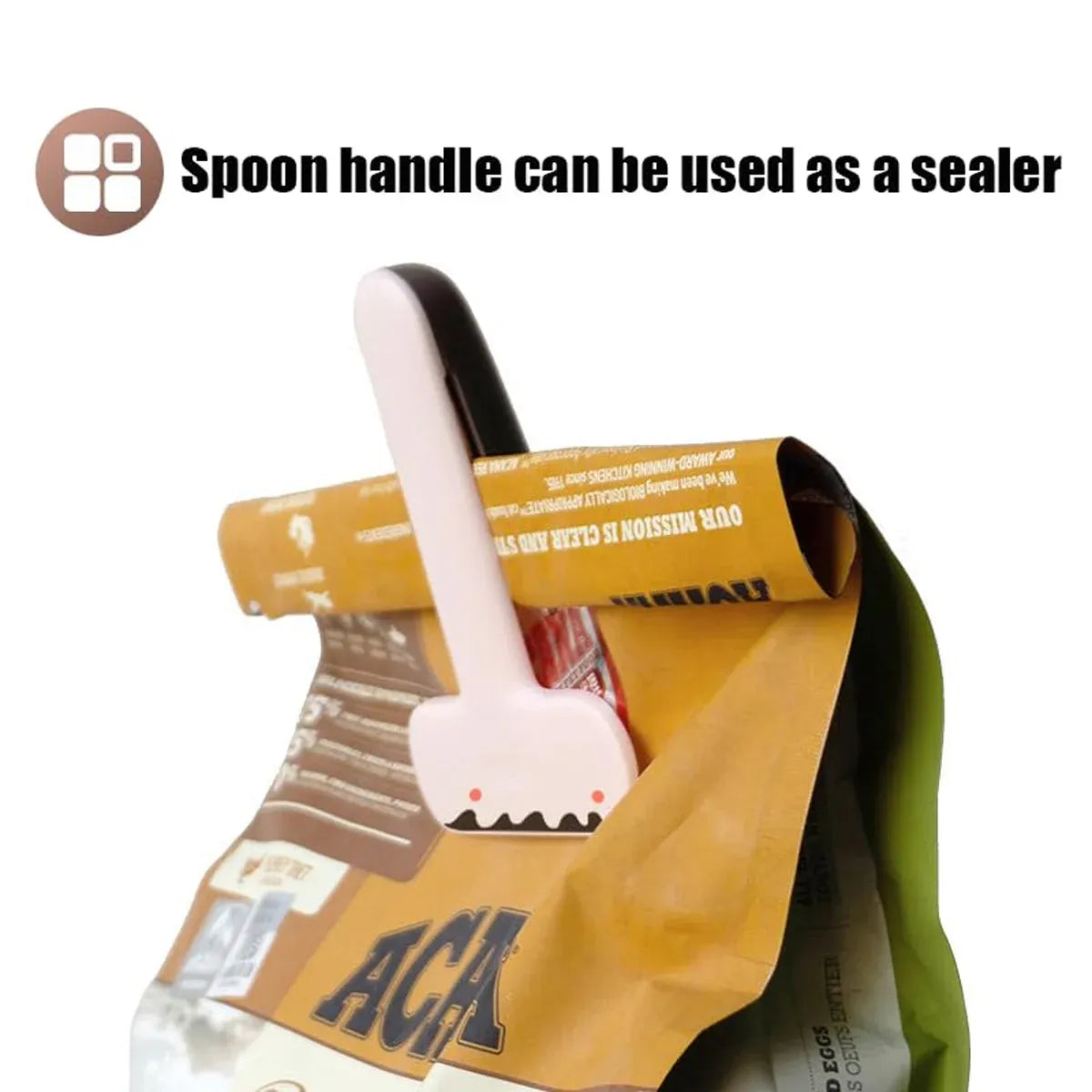 Pet Food Spoon Multifunctional Can Spoon Dog Shovel Ice Cream Cat Spoon Safe - Green