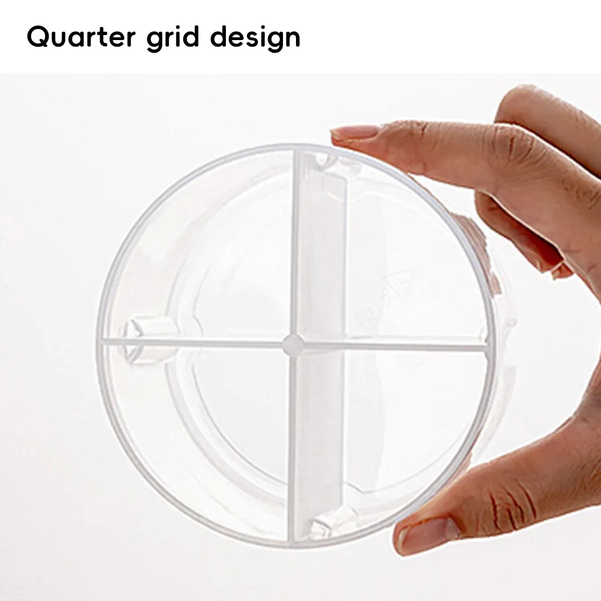 3Pcs Portable Pill Organizer Weekly Medicine Compartment Box Travel Daily Use - Blue