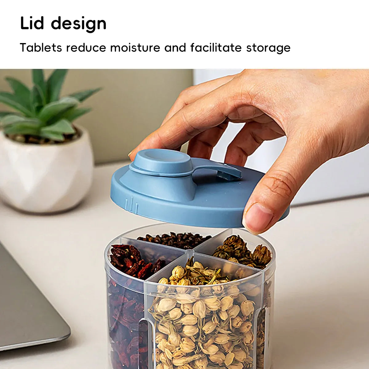 3Pcs Portable Pill Organizer Weekly Medicine Compartment Box Travel Daily Use - White