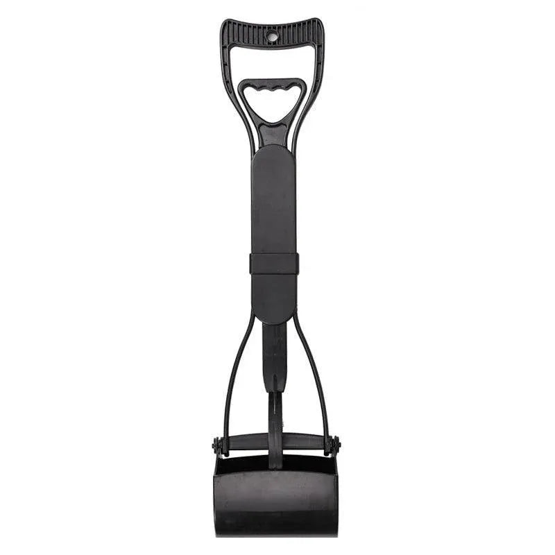 Long Handle Pet Pooper Scooper with Clamping Jaw for Dog Waste Pickup Outdoor Use