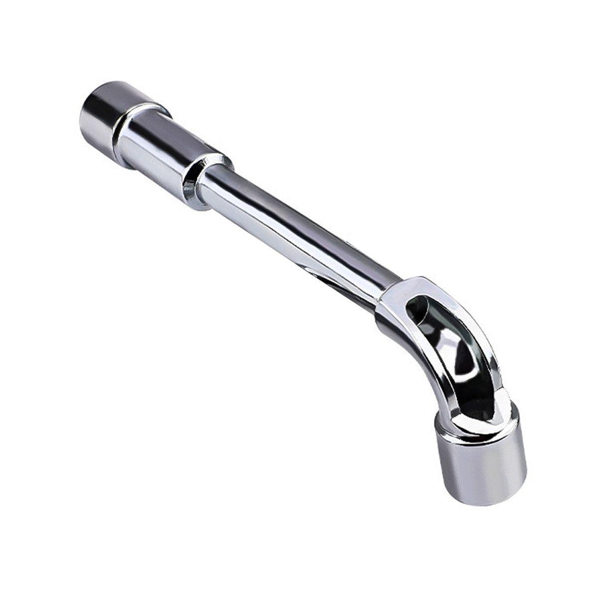 6-23mm L Shaped Socket Wrench Elbow Multi Size Hardware Repair Tool Set - 22mm