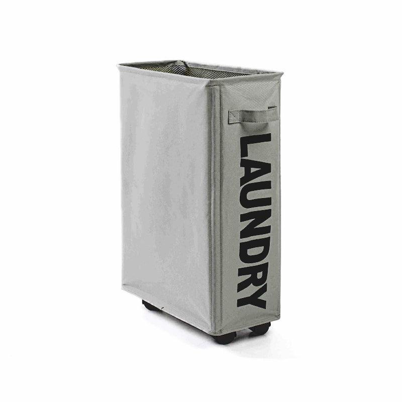 Large Foldable Laundry Washing Clothes Storage Bag Hamper Basket Bin Organiser - Light Blue