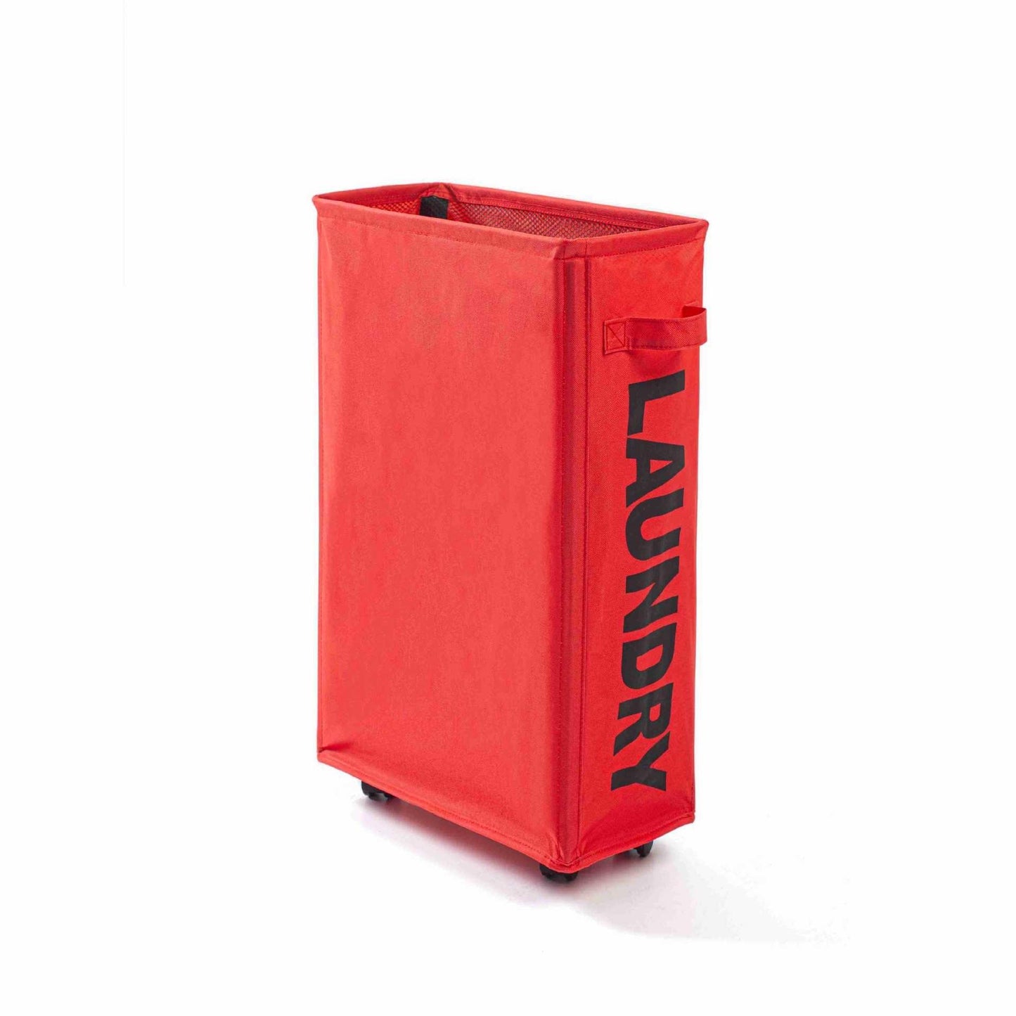 Large Foldable Laundry Washing Clothes Storage Bag Hamper Basket Bin Organiser - Red