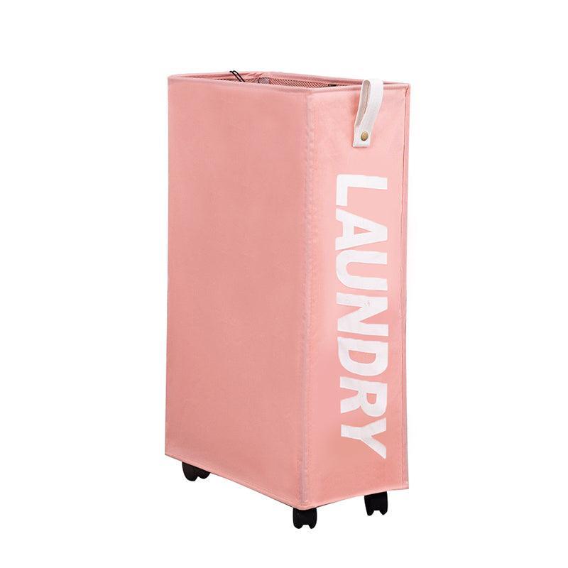Large Foldable Laundry Washing Clothes Storage Bag Hamper Basket Bin Organiser - Red