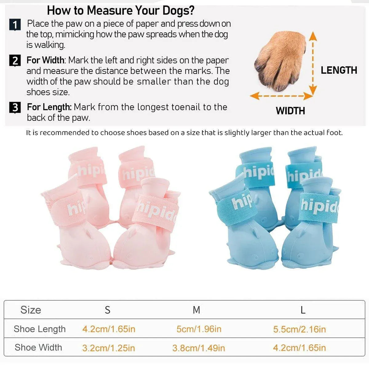 4pcs Cartoon Pet Rain Boots Waterproof Non-Slip Wear-Resistant Shoes for Dogs - Yellow - S