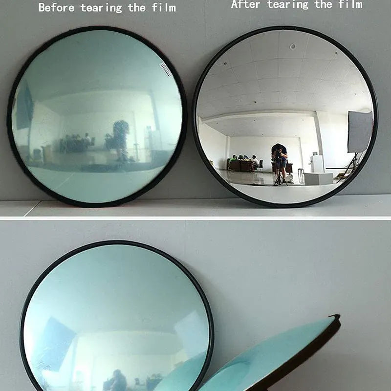 30cm Round Convex Mirror Blind Spot Traffic Driveway Shop Junction Use