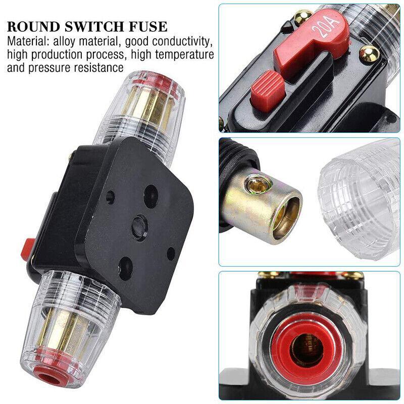20-150Amp Circuit Breaker Dual Battery Ip67 Waterproof Fuse Manual Reset 12V 24V - 150AMP