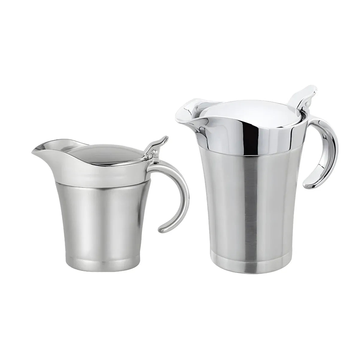 Stainless Steel Steak Sauce Pot Sauce Seasoning Pot Small for Gravy Kitchen - 450ml