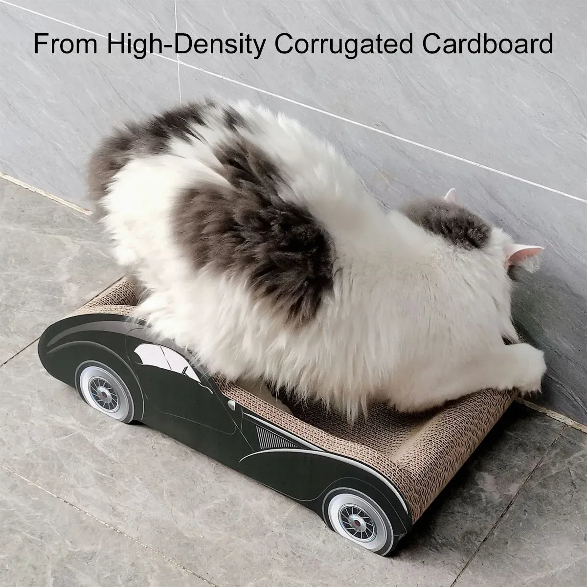 Tatami Cat Scratcher Sofa Corrugated Cardboard Car Bed Lounge Scratch Pad