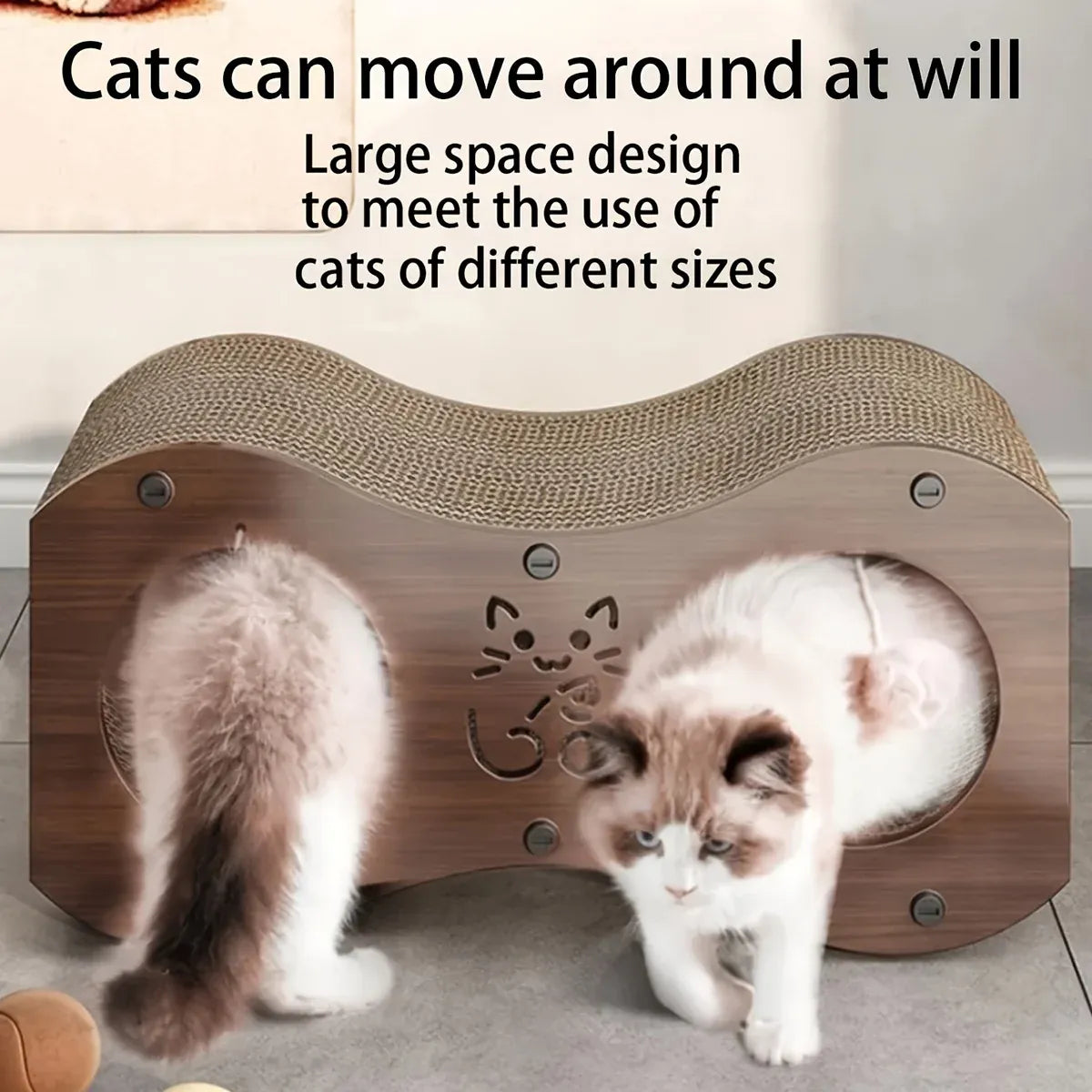 Cat Scratch Board Nest Toy Comfortable Pad Indoor Pet Play Furniture for Cats