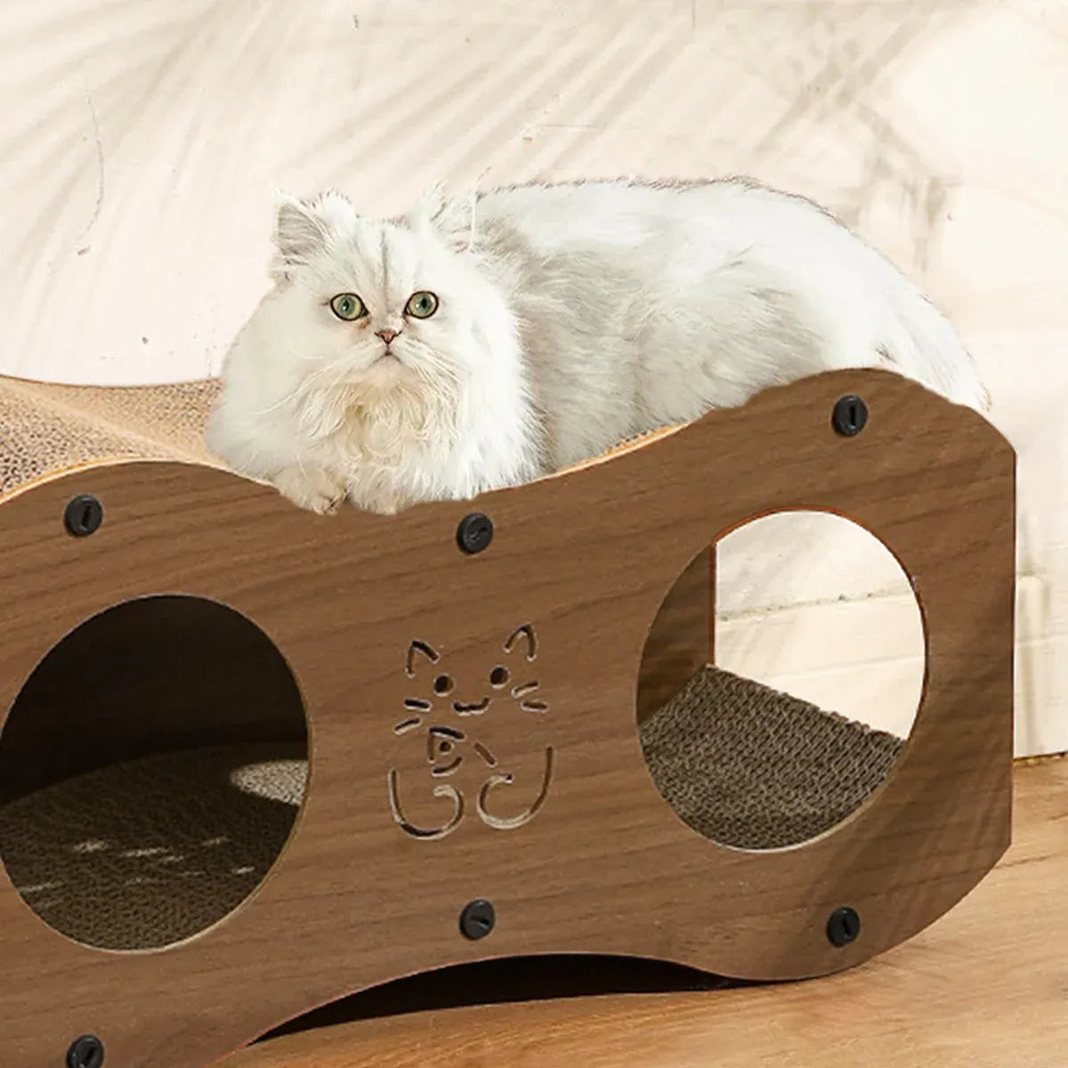 Cat Scratch Board Nest Toy Comfortable Pad Indoor Pet Play Furniture for Cats