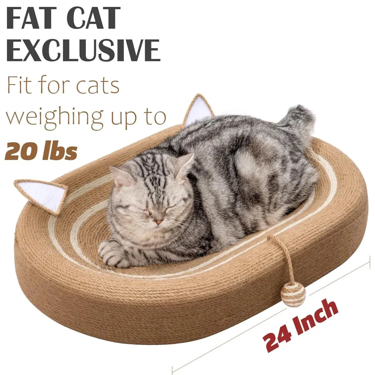 Sisal Basin Cat Scratch Board Cat Paw Board Basin Cat Bed Kitten Scratcher Pad